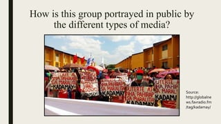 MEDIA EFFECTS
Agenda-settingTheory
(Lippmann/ McCombs and
Shaw)
• process whereby the mass
media determine what we
think and worry about
• public reacts not to actual
events but to the pictures in
our head, created by media
Source: http://lessonbucket.com/media-in-
minutes/the-agenda-setting-function-theory/
 