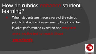 Effective Implementation of Rubrics in CE classes | PPT