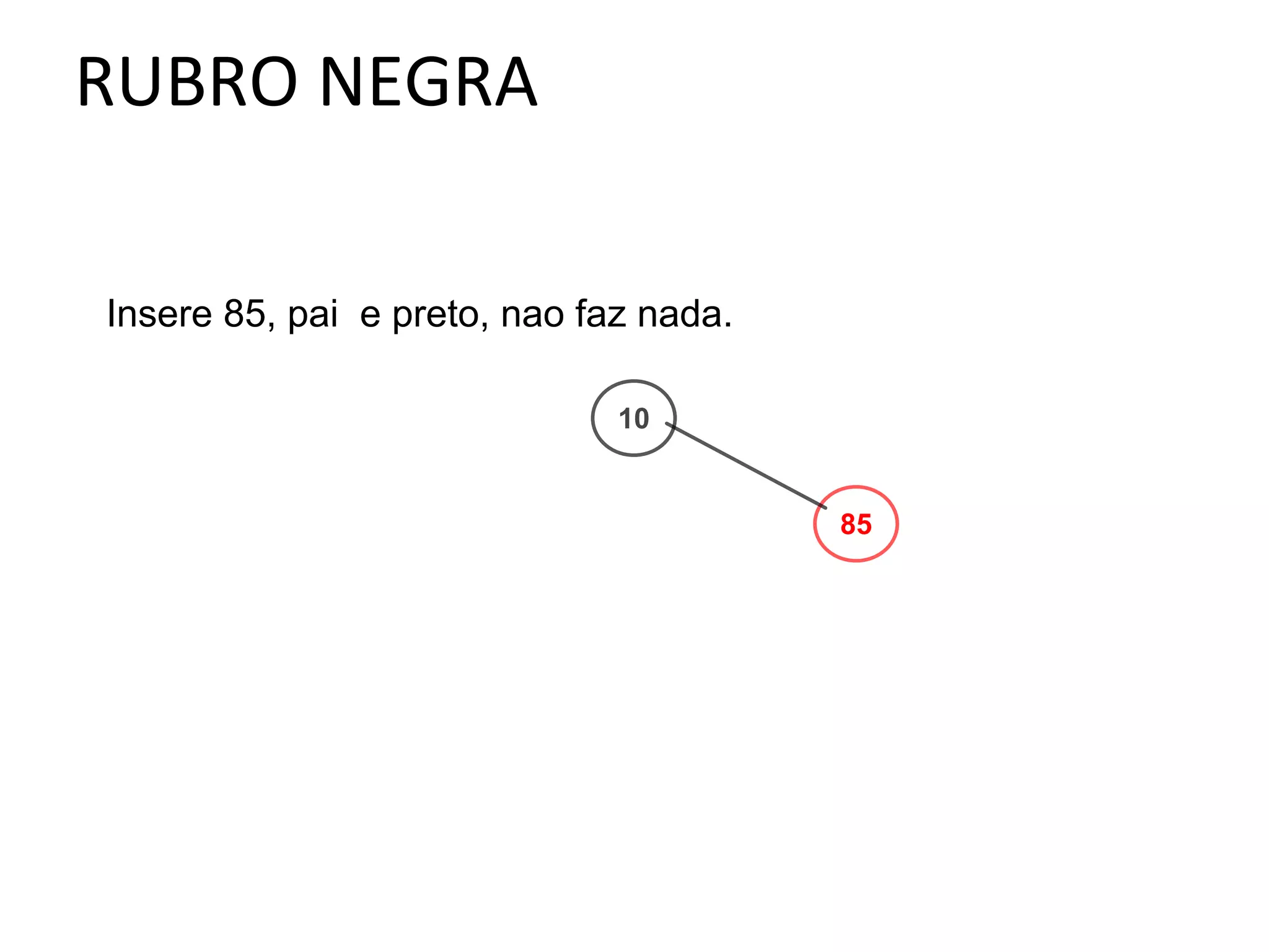 Insere 85, pai e preto, nao faz nada.
10

85

 