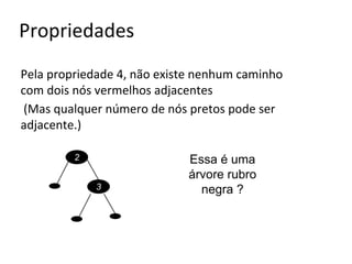 2
3

Essa é uma
árvore rubro
negra ?

 