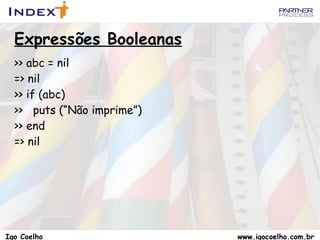 IRB Console interativo do Ruby   