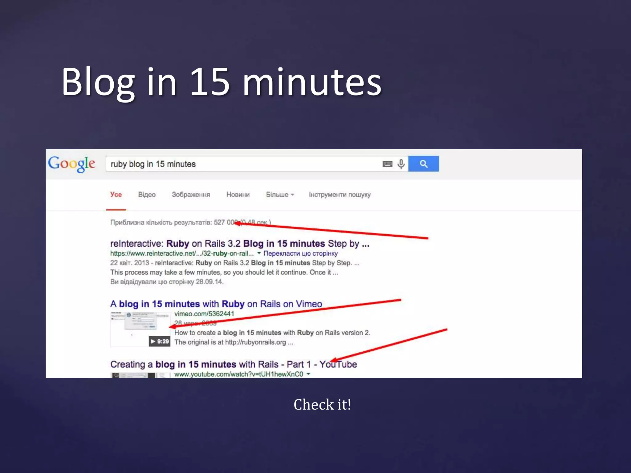 Blog in 15 minutes 
Check it! 
 