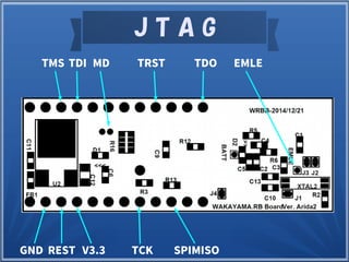 TCK
TRSTMD
SPIMISO
TDITMS TDO
GND REST
EMLE
V3.3
J T A G
 