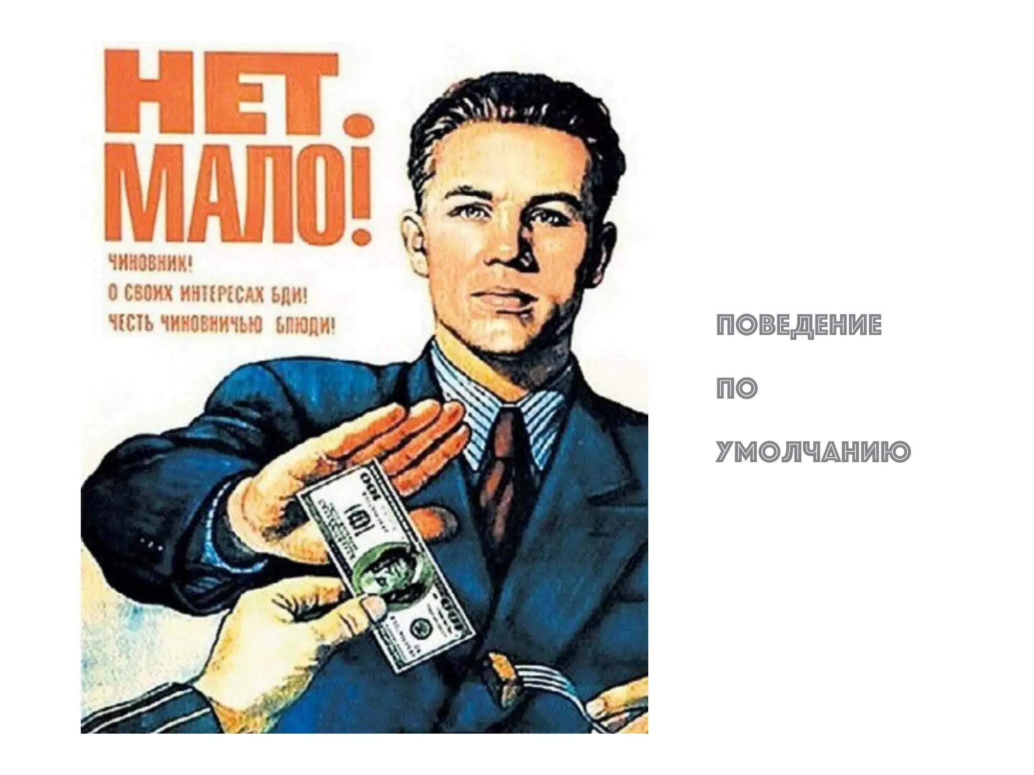 Поведение
по
умолчанию
 