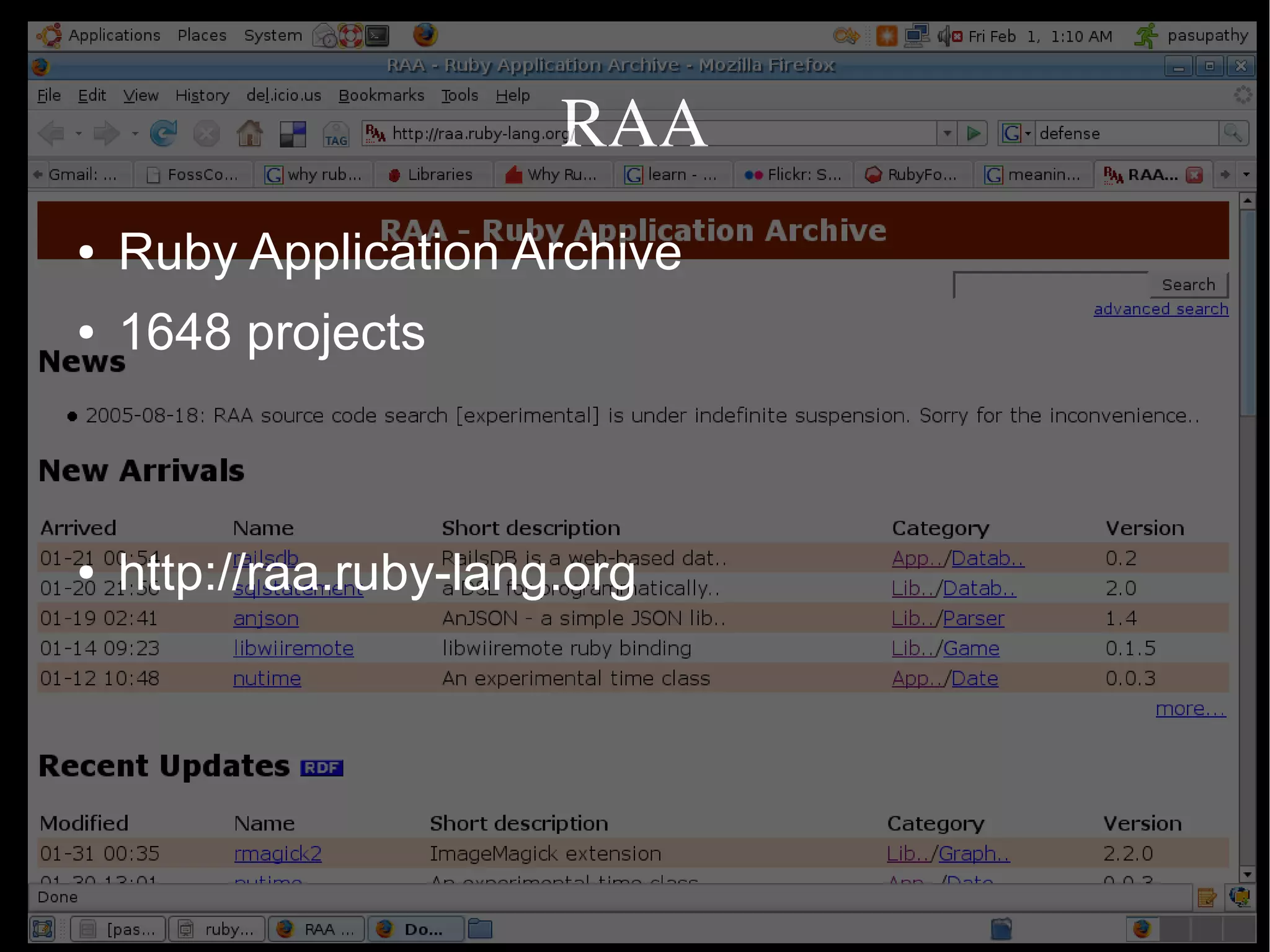 Ruby An Introduction