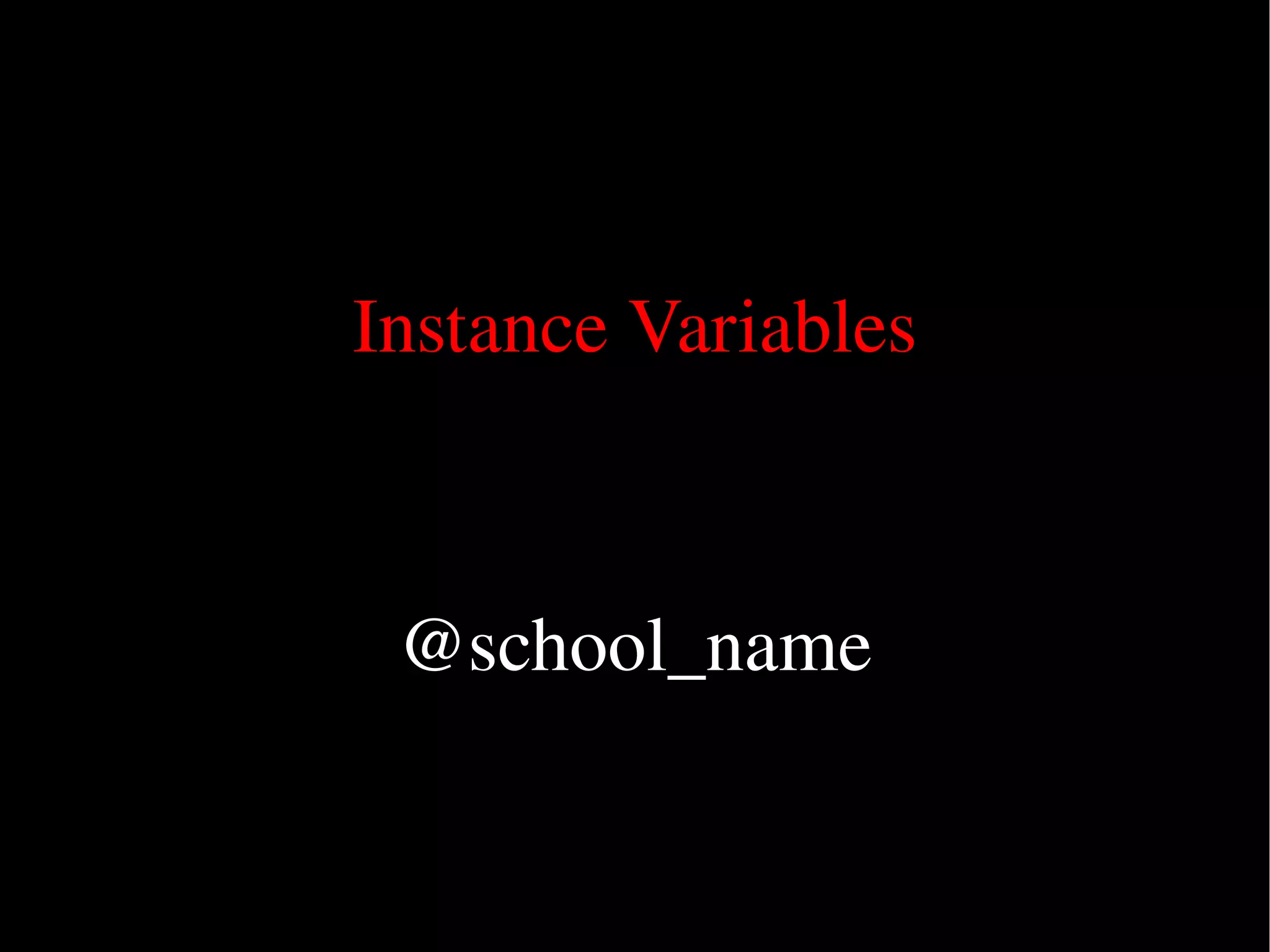 Ruby An Introduction