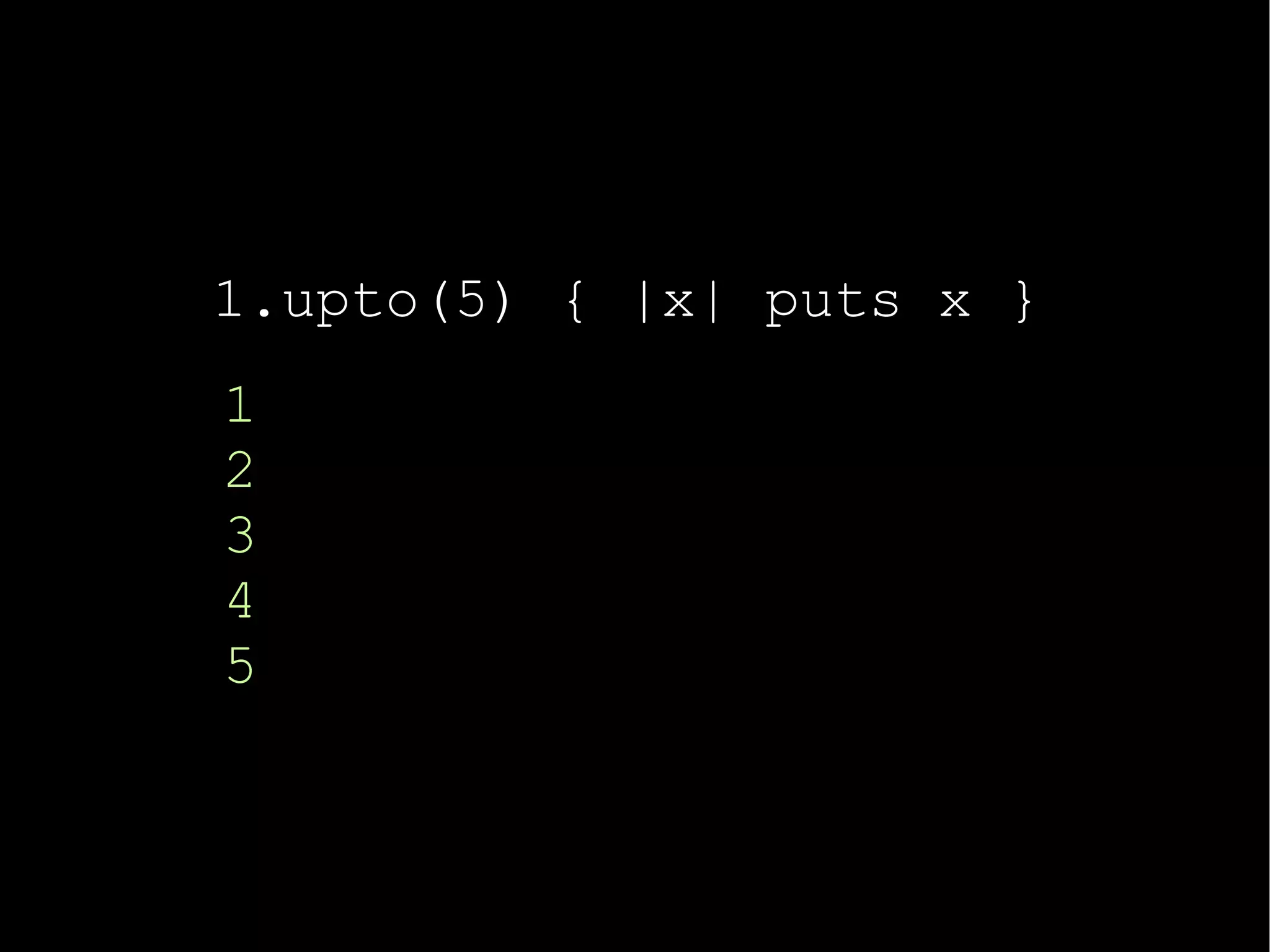 Ruby An Introduction