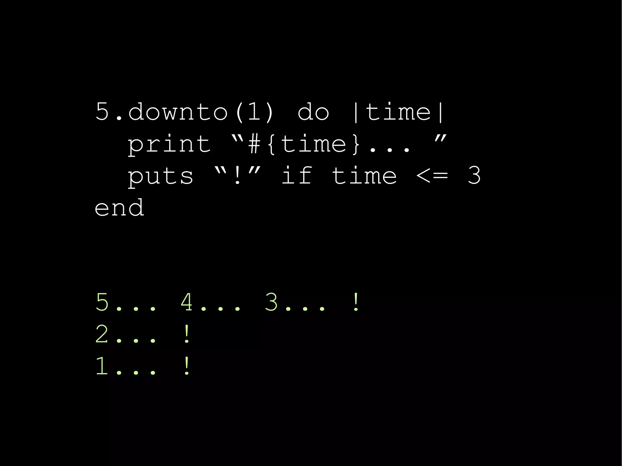 Ruby An Introduction