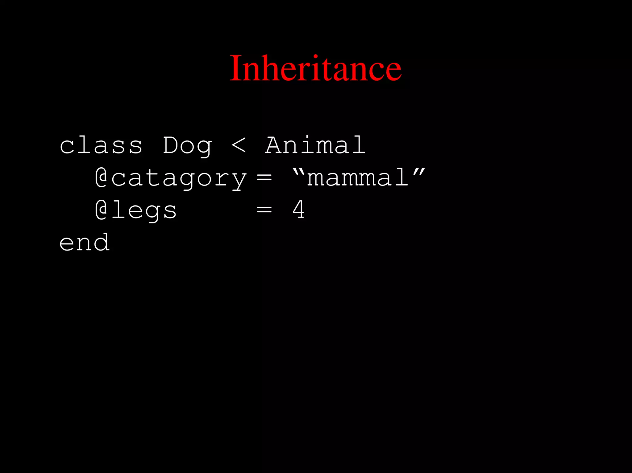 Ruby An Introduction