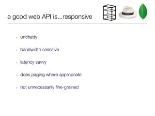 Constructing Web APIs with Rack, Sinatra and MongoDB
