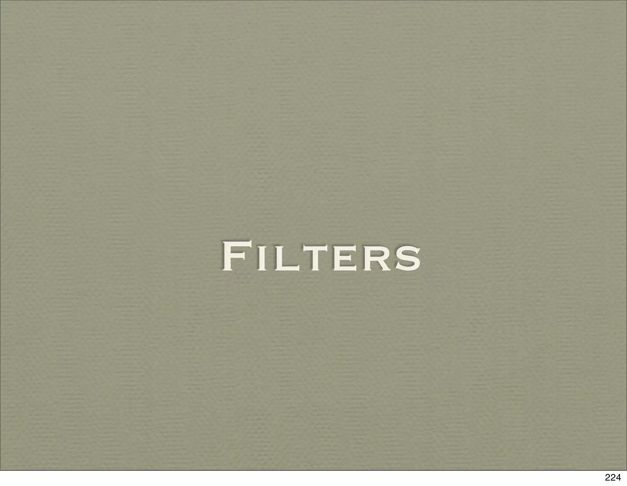 Filters


          224
 