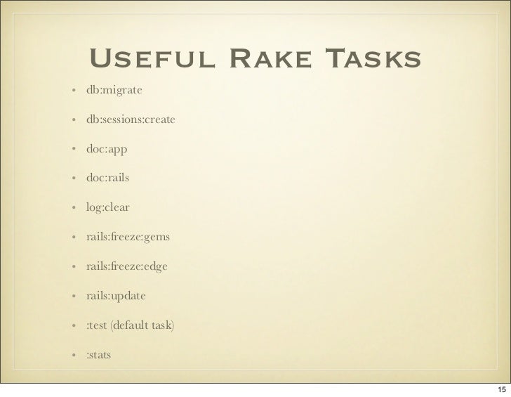 rake doc
