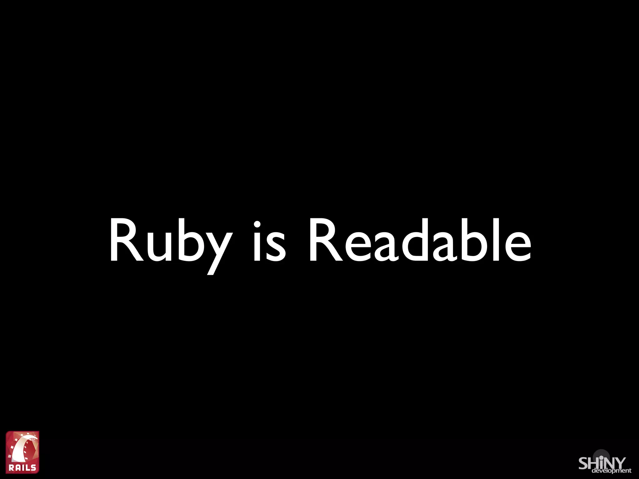 Ruby on Rails For .Net Programmers