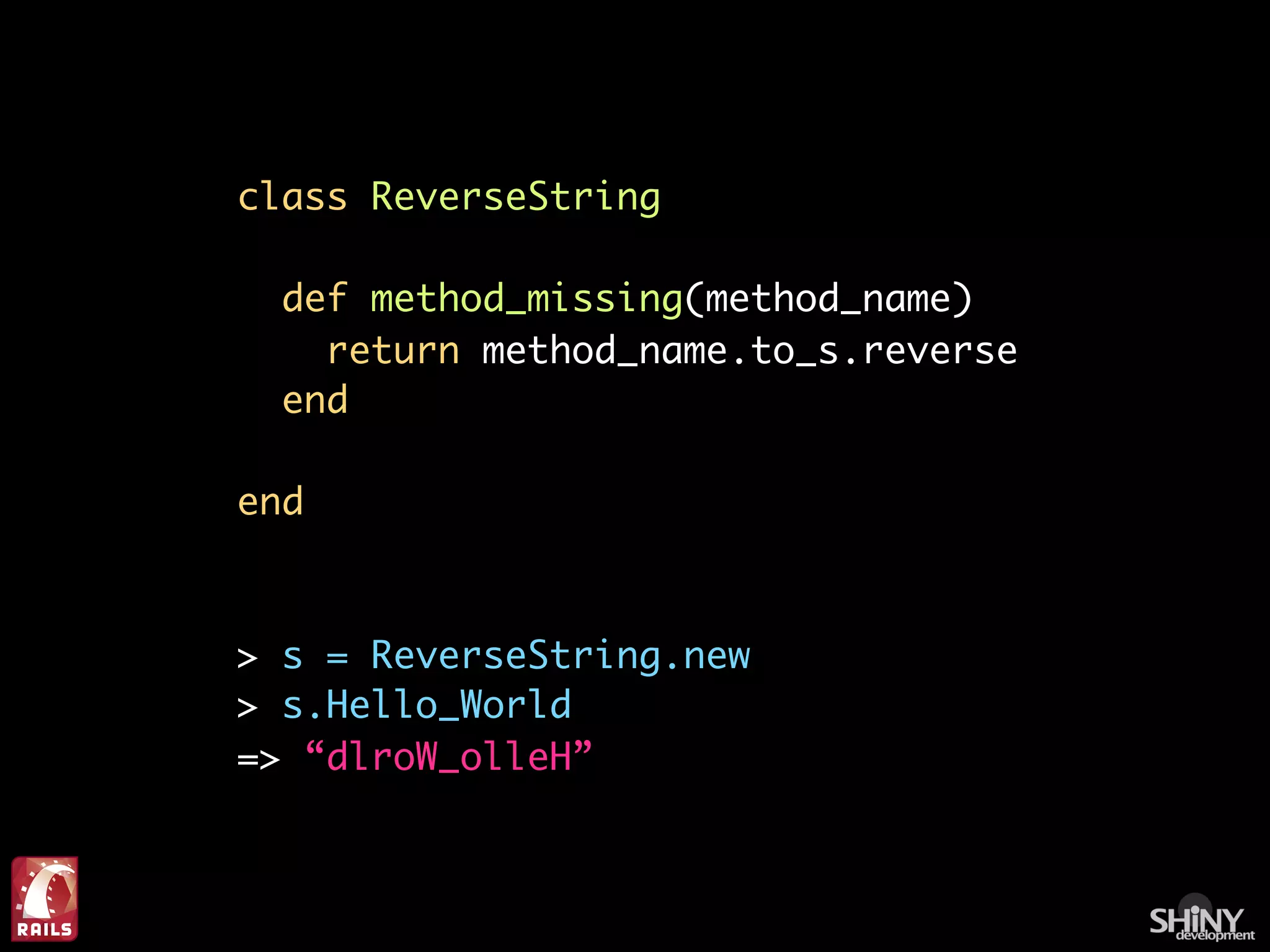 Ruby on Rails For .Net Programmers