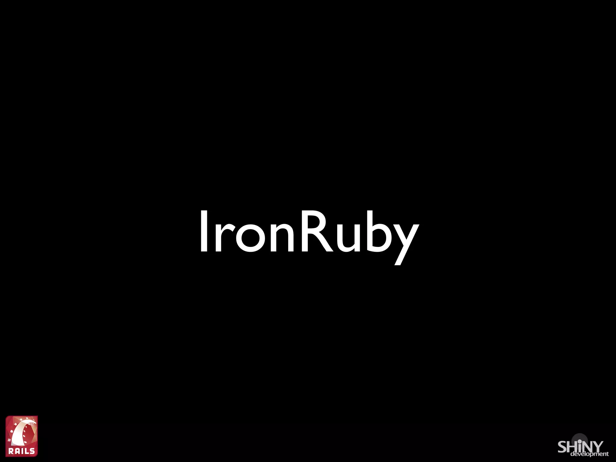 Ruby on Rails For .Net Programmers