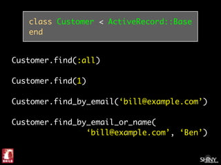 Ruby on Rails For .Net Programmers