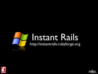 Ruby on Rails For .Net Programmers