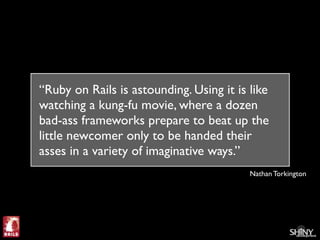 Ruby on Rails For .Net Programmers