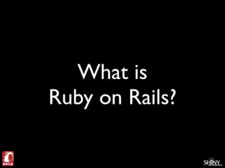 Ruby on Rails For .Net Programmers
