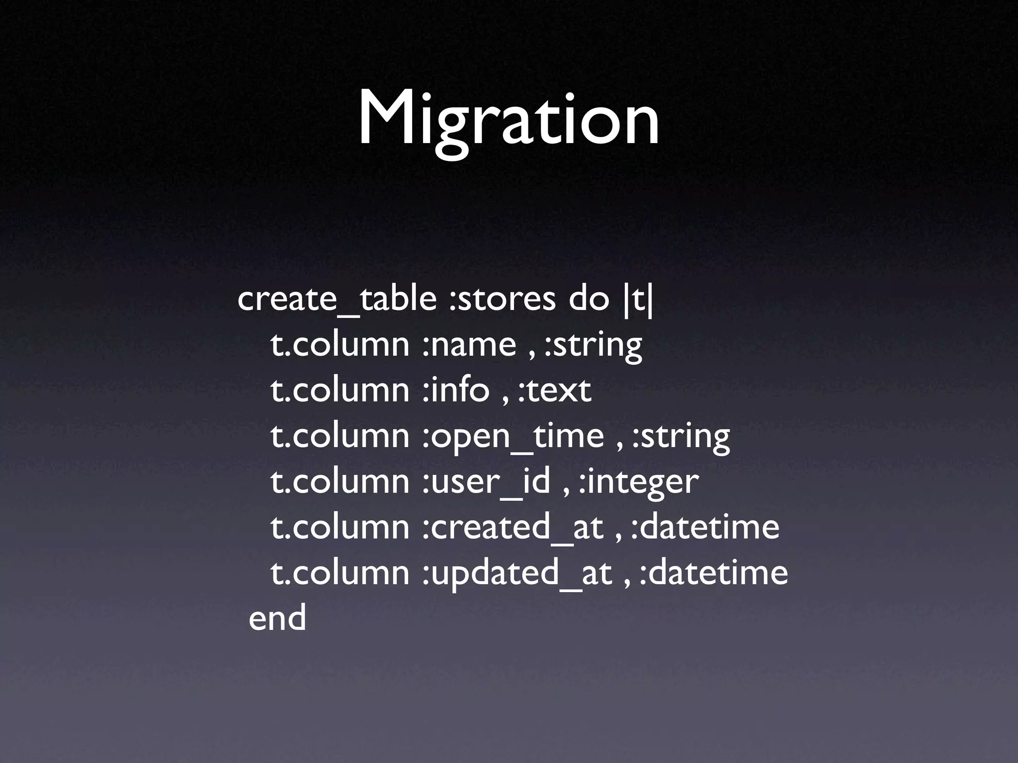Ruby on Rails in UbiSunrise