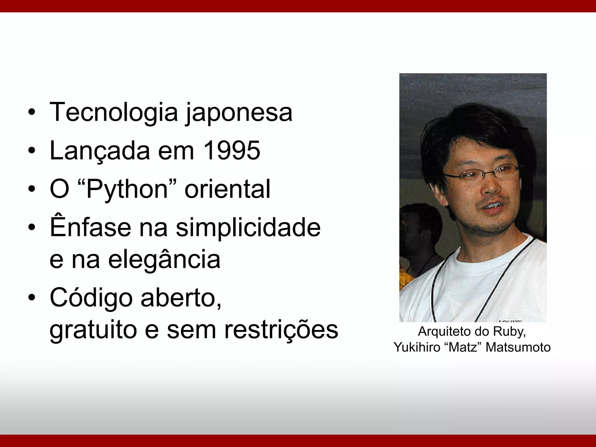 Ruby On Rails - Porque Utilizar?