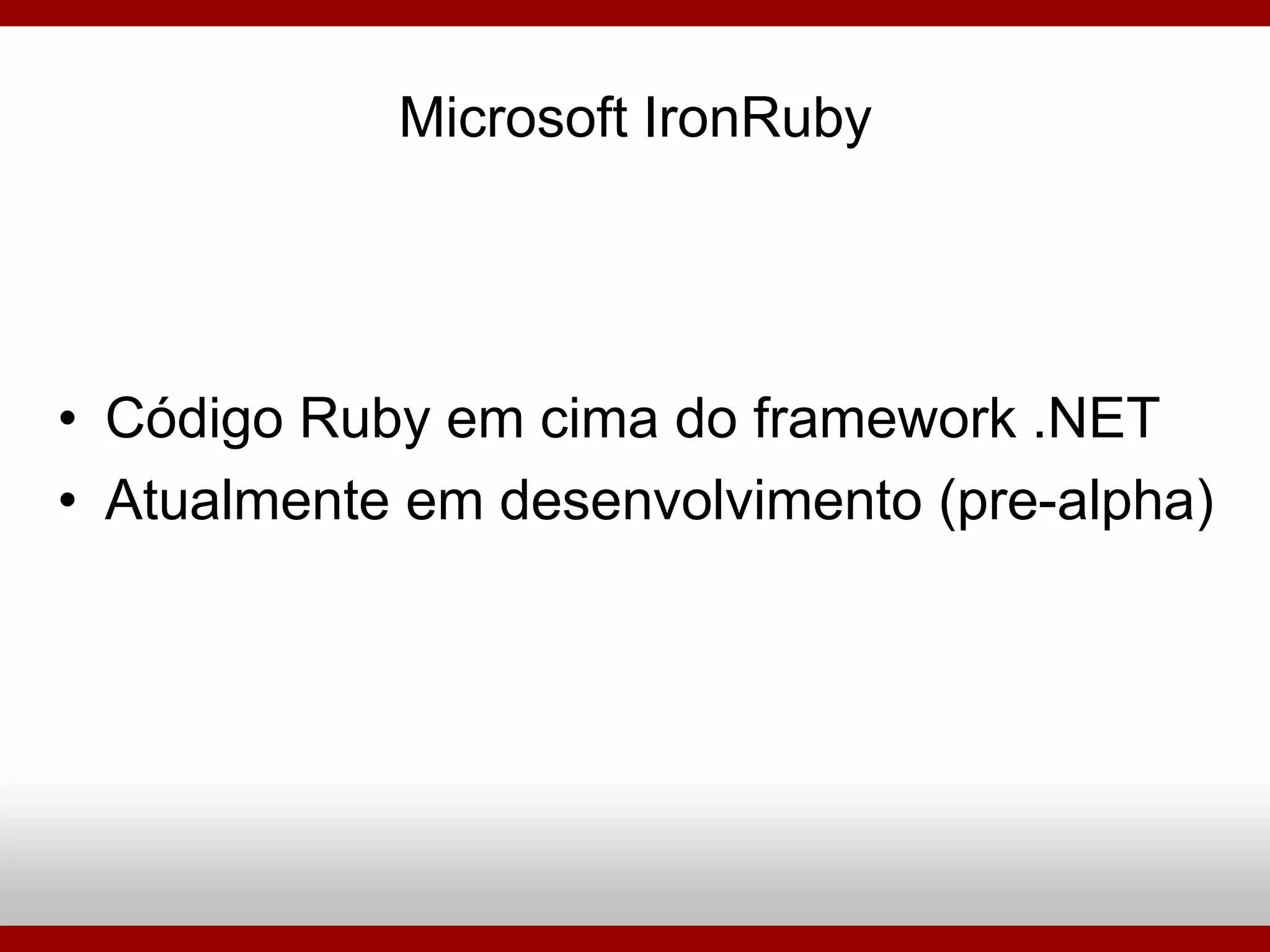 Ruby On Rails - Porque Utilizar?