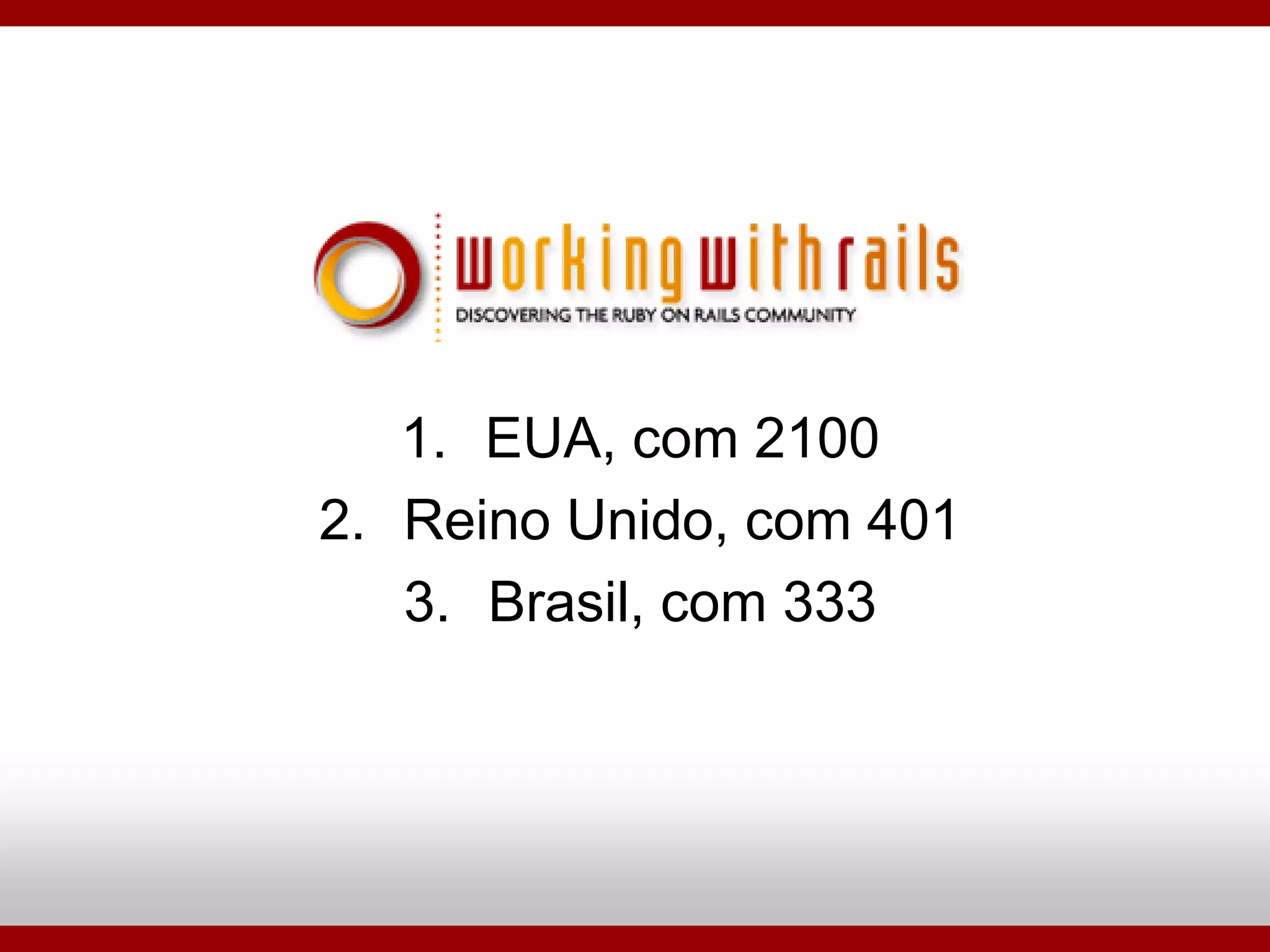 Ruby On Rails - Porque Utilizar?