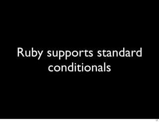 The Ruby Programming Language - Ryan Farnell
