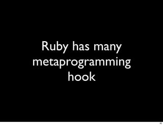 The Ruby Programming Language - Ryan Farnell