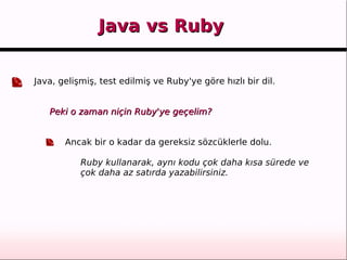 Ruby Programlama Dili'nin Temelleri | ODP