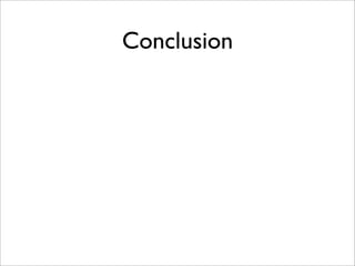 Conclusion
 