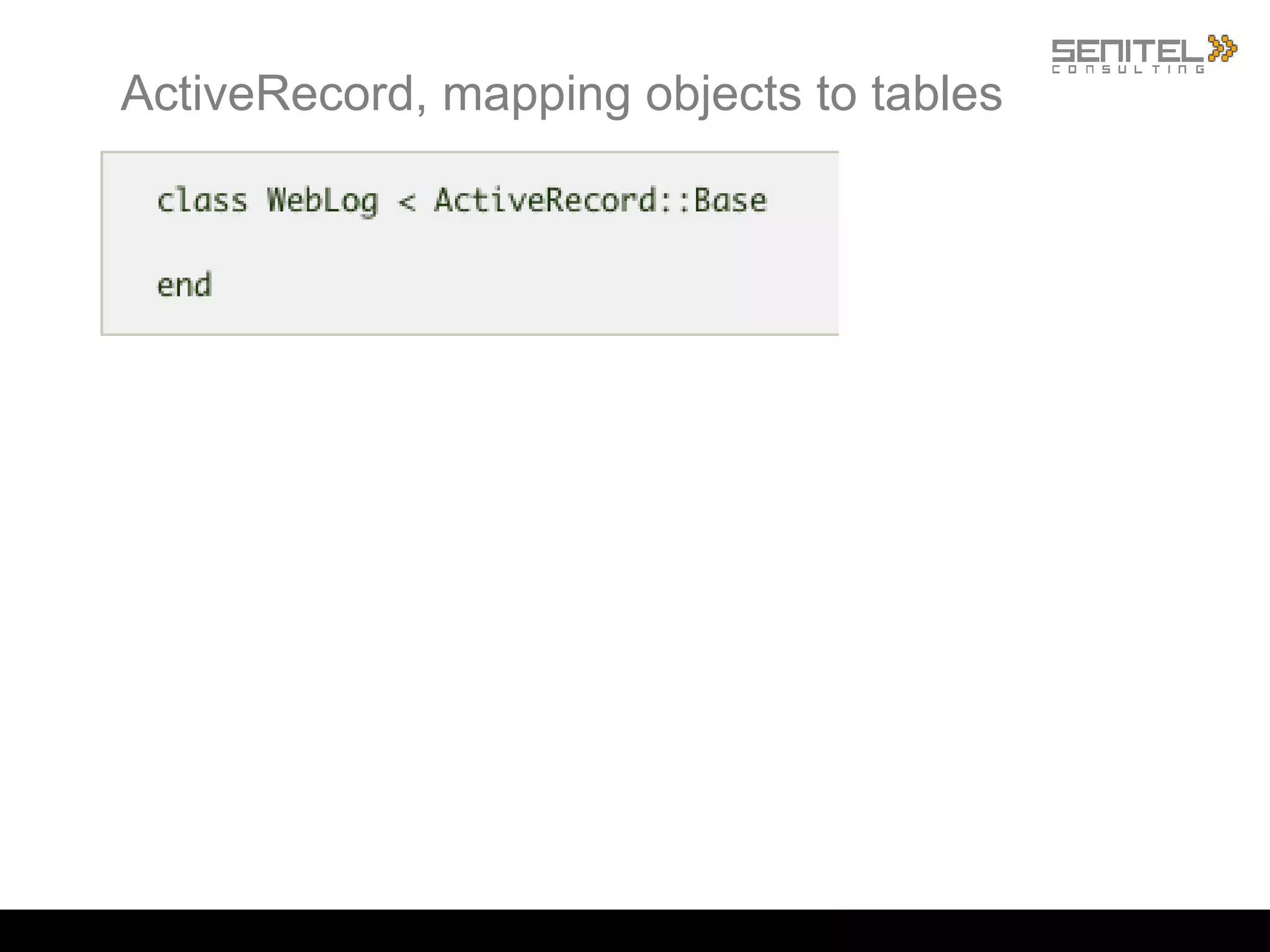 ActiveRecord, relations 