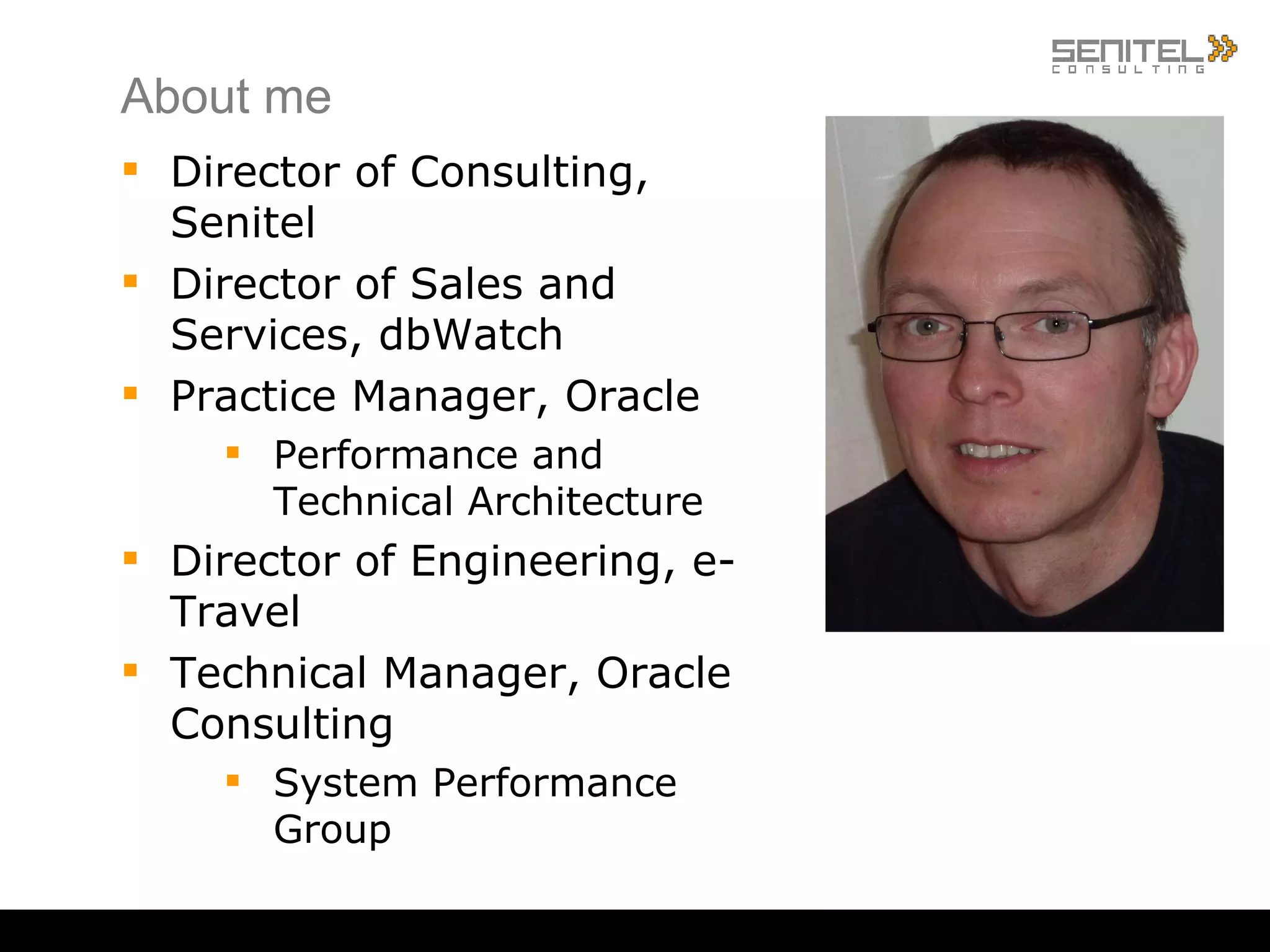 Agenda About me About Senitel Consulting Why do we need a supplement to Apex? Why Ruby and Rails (and friends)? Examples of Ruby in action Notes on deployment and integration How to get started Wrap up 
