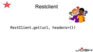 2
Restclient
 