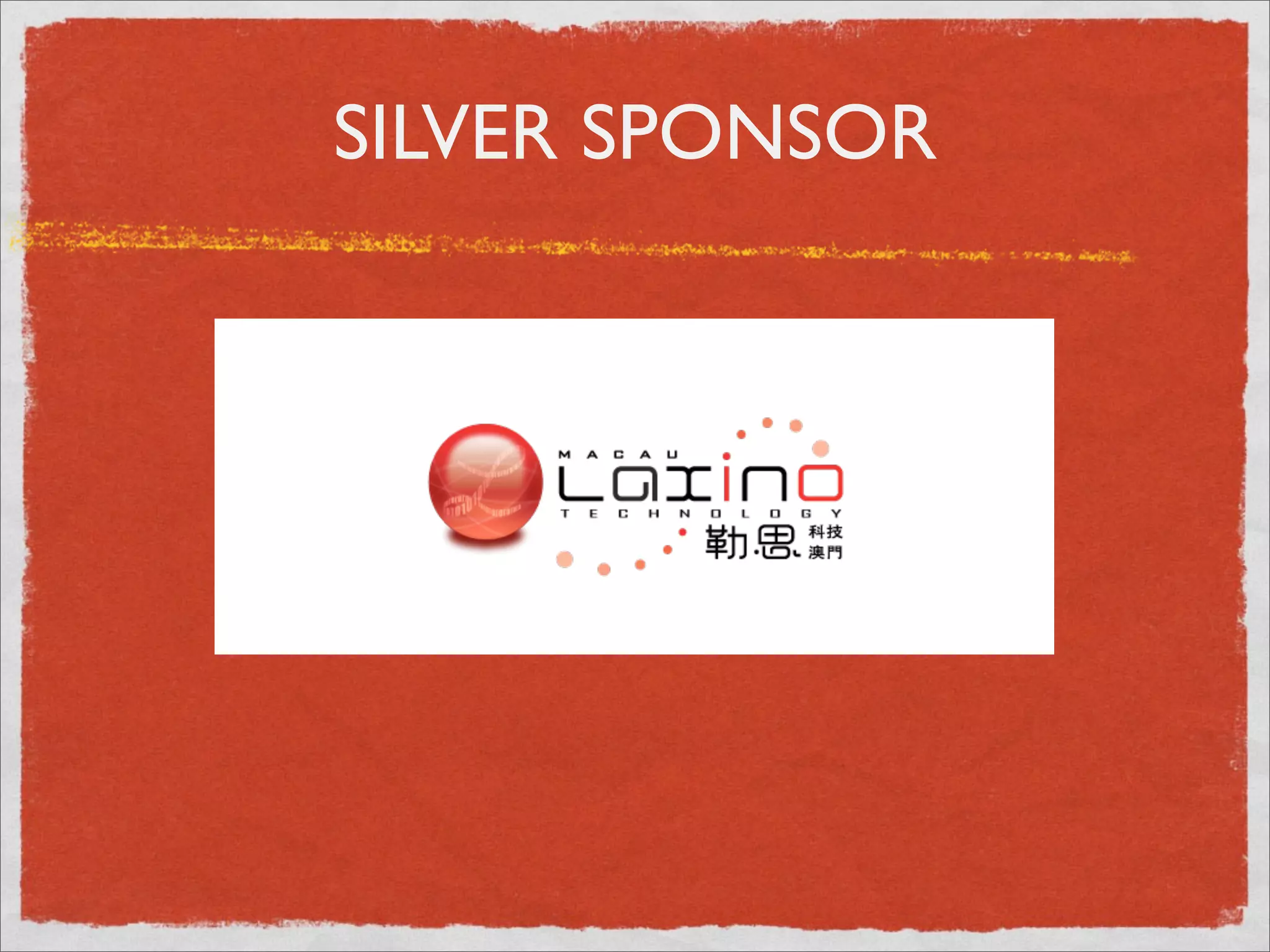 SILVER SPONSOR
 