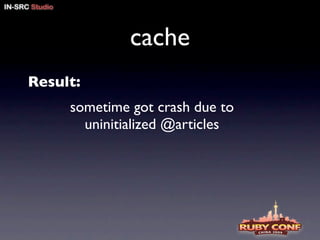ruby on rails pitfalls