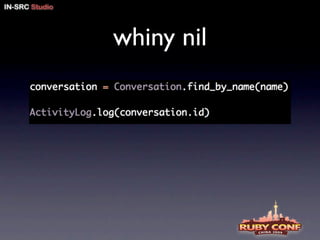 ruby on rails pitfalls