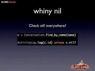 ruby on rails pitfalls