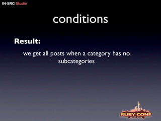 ruby on rails pitfalls