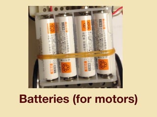 Batteries (for motors)
 