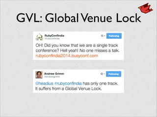 GVL: GlobalVenue Lock
 