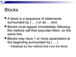 ruby containers programming language for .ppt