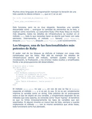 Ruby en 20 minutos | PDF
