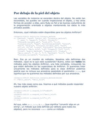 Ruby en 20 minutos | PDF