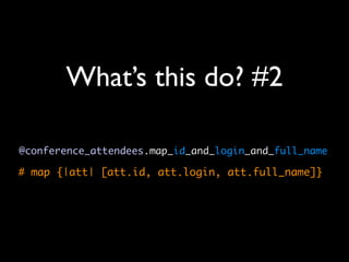RubyEnRails2007 - Dr Nic Williams - DIY Syntax