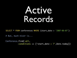 RubyEnRails2007 - Dr Nic Williams - DIY Syntax