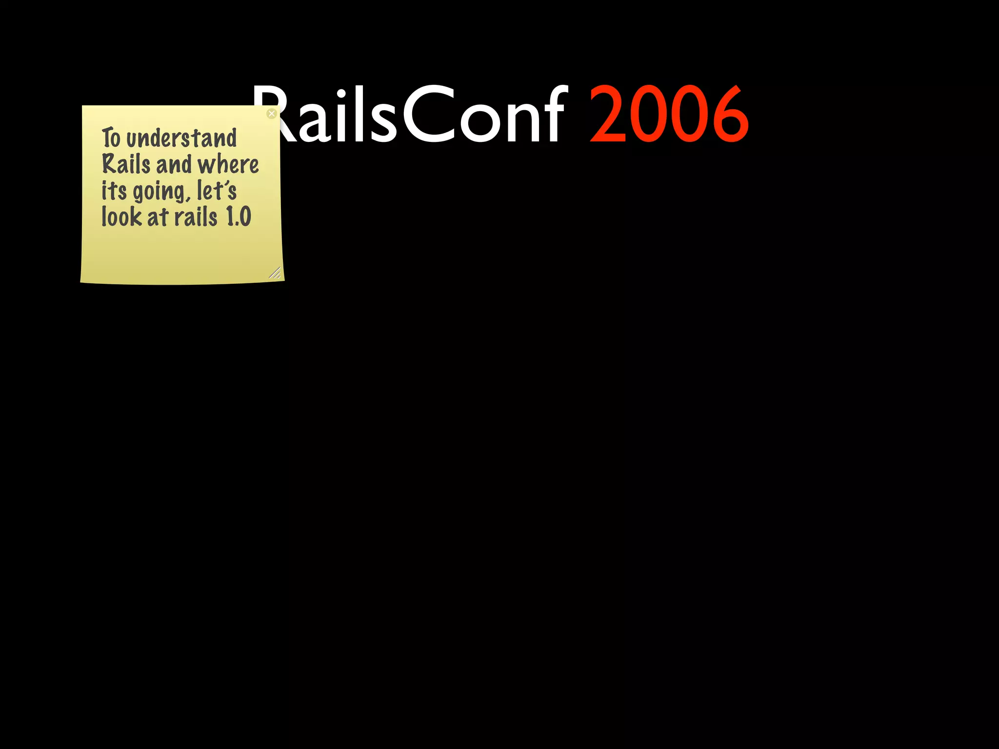 RubyEnRails2007 - Dr Nic Williams - Keynote