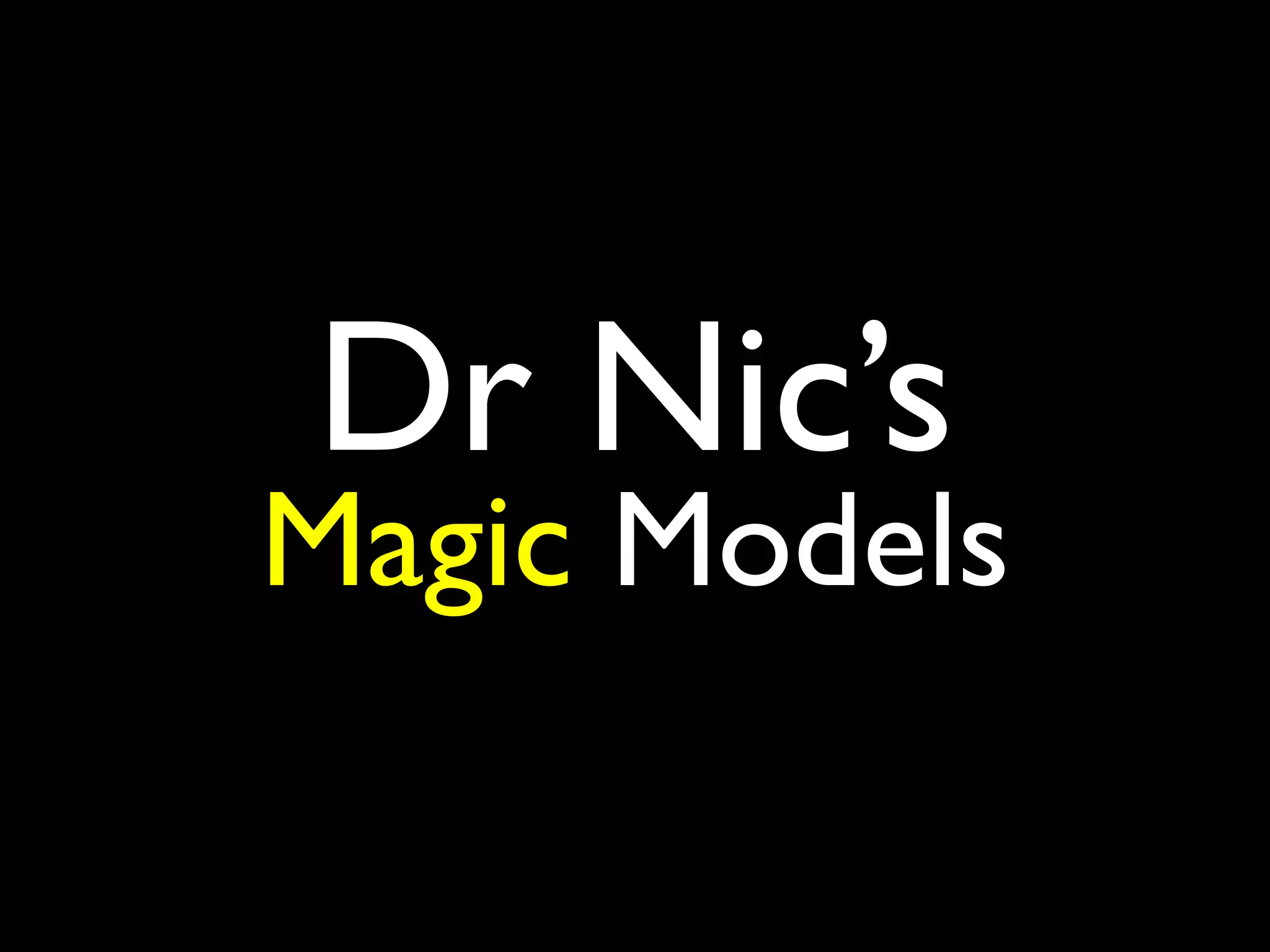 RubyEnRails2007 - Dr Nic Williams - Keynote