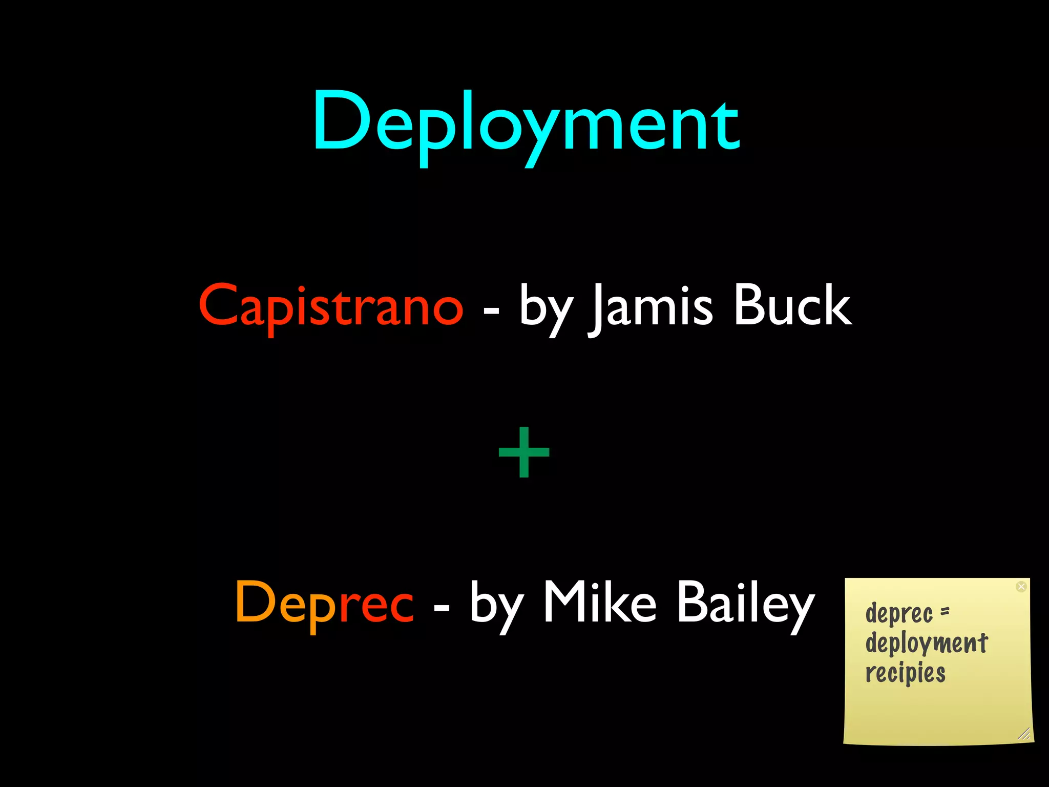 RubyEnRails2007 - Dr Nic Williams - Keynote