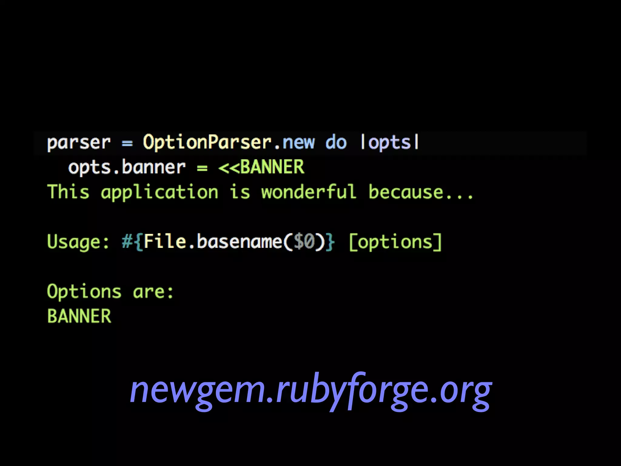 RubyEnRails2007 - Dr Nic Williams - Keynote